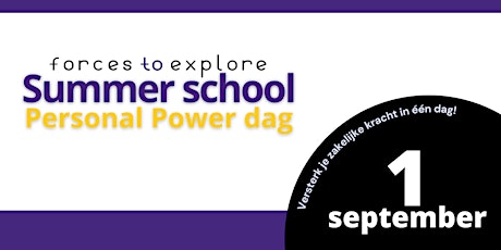 Summer school | Personal Power dag