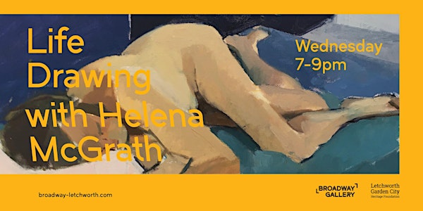 Life drawing  at the Broadway Gallery with Helena McGrath