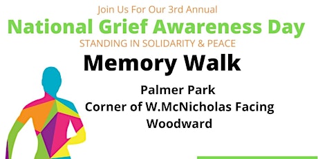 National Grief Awareness Day Walk tickets