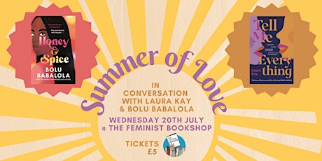 Summer of Love: Bolu Babalola in conversation with Laura Kay tickets