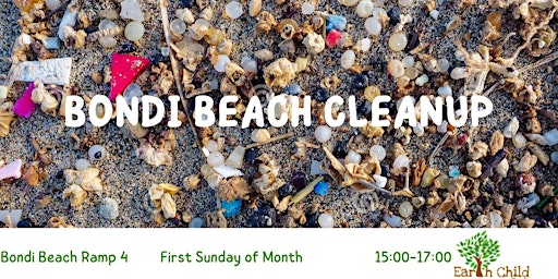 Earth Child's Bondi Beach Cleanup