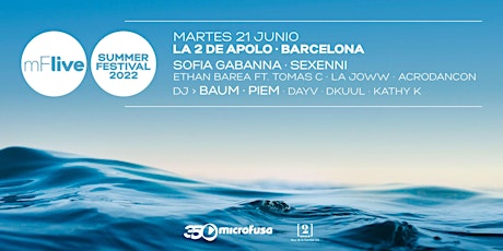 SUMMER FESTIVAL 2022 BARCELONA