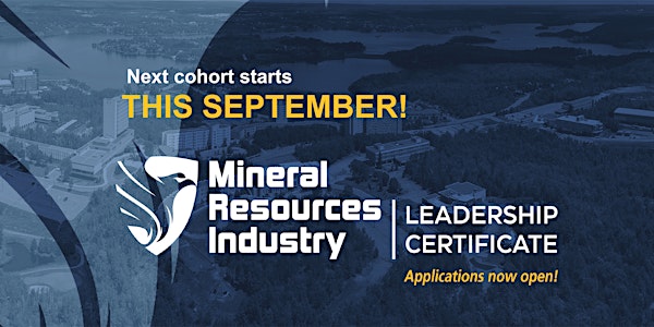 Mineral Resources Industry Leadership Certificate - 2023 Registration
