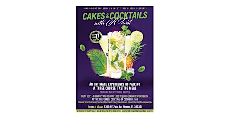 Cakes & Cocktails with a Twist tickets