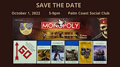 Pirates of the Caribbean MONOPOLY event tickets