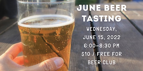 June Beer Tasting at WineStyles