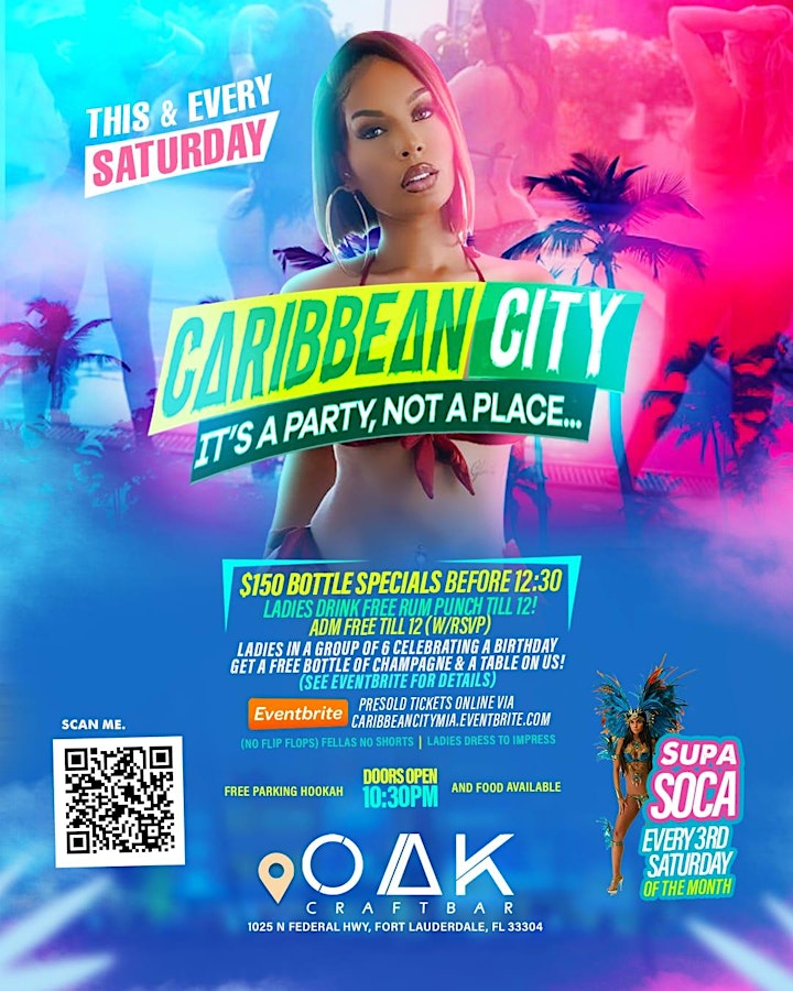 CARIBBEAN CITY| MIAMI CARNIVAL  WEEKEND |EVERYONE FREE TILL 12am w/RSVP image