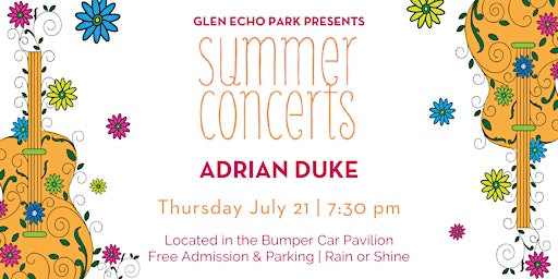Summer Concert: Adrian Duke