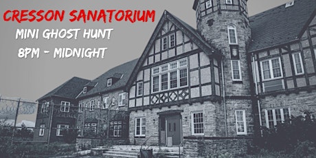Mini Ghost Hunt - A Special Event June 24th & 25th