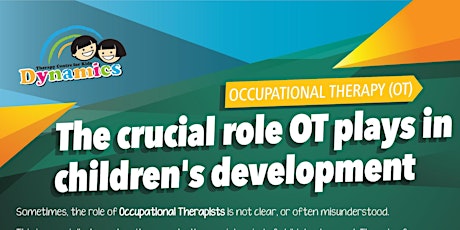 Occupational Therapy - The crucial role it plays in children's development  primary image