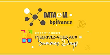 [Bpifrance] Data Summer Days billets