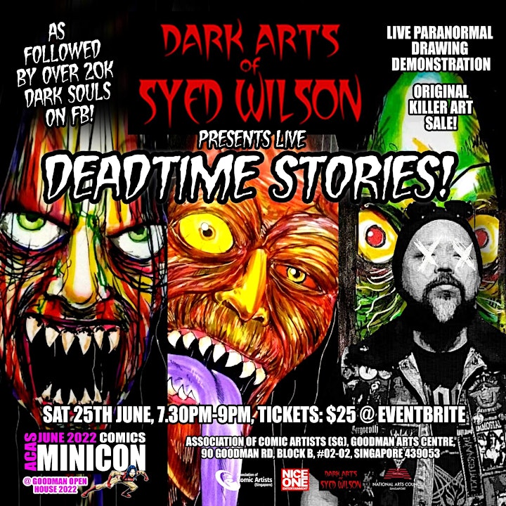 Dark Arts of Syed Wilson: DEADTIME STORIES! image