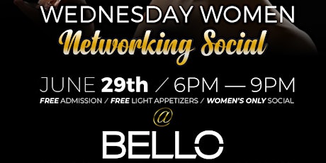 Wine Women Wednesday Free Networking Social