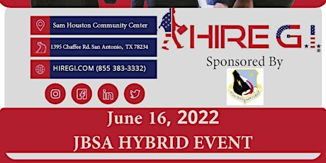 Joint Base San Antonio Hybrid Career Fair Sponsored by AF Civilian Services