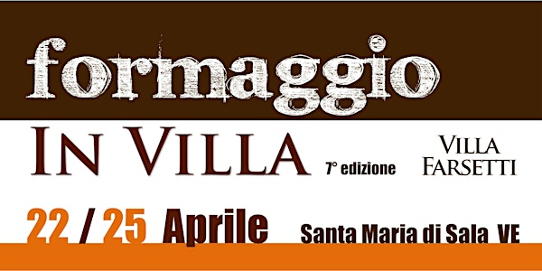 Formaggio in Villa 2017 - I Laboratori