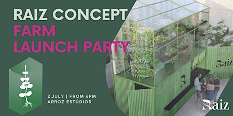 Imagem principal de Raiz Vertical Farms - Launch party