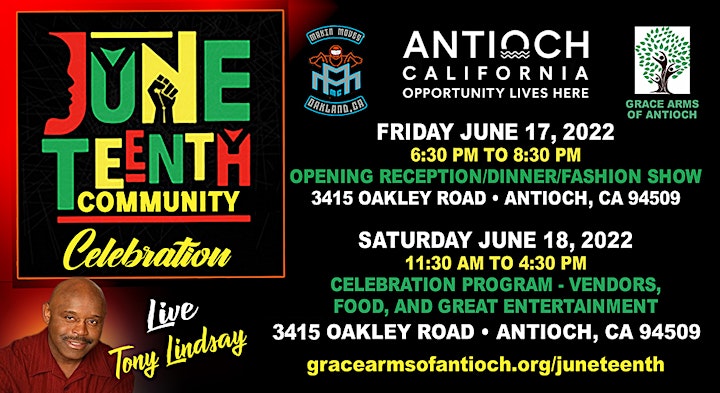 Grace Arms of Antioch Juneteenth Celebration of Freedom (FREE) image