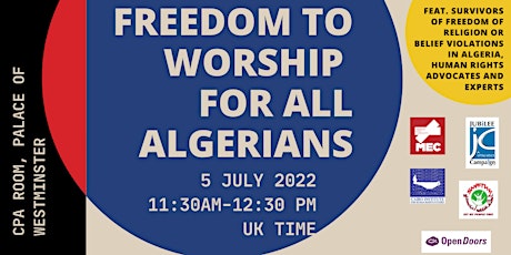 Freedom to Worship for All Algerians
