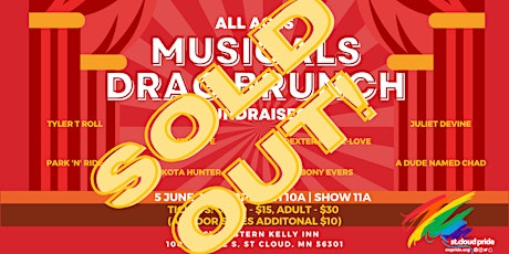 Musicals All Ages Drag Brunch – A Fundraiser for St. Cloud Pride primary image