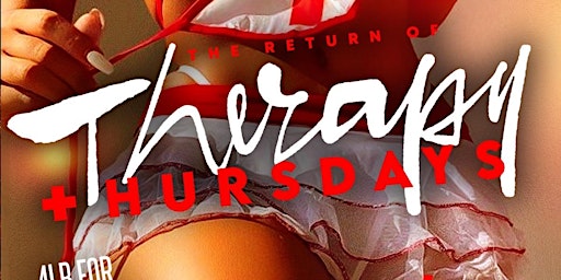 Therapy Thursdays @ Parma----Book with BB