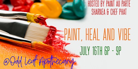 Paint, Vibe and Heal tickets