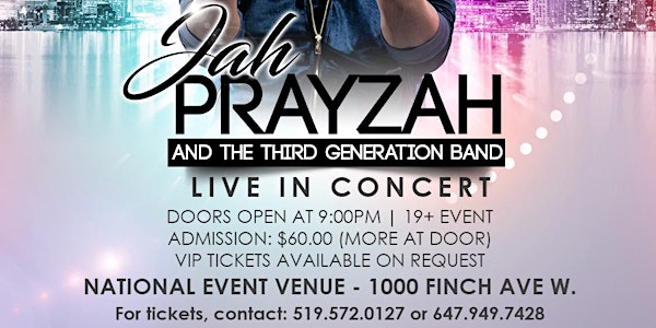 Jah Prayzah and the Third Generation Band: Live In Concert