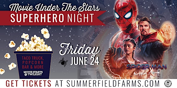Movie Under The Stars: Superhero Night