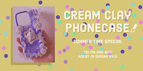 Cream Clay Phone Case Workshop tickets
