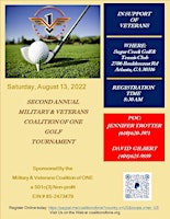 SECOND ANNUAL  MILITARY & VETERANS  COALITION OF ONE GOLF  TOURNAMENT