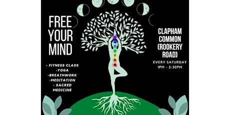 FREE YOUR MIND: Fitness, meditation, drumming, rapeh workshop primary image