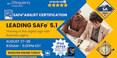 Leading SAFe® | SAFe® Agilist 5.1