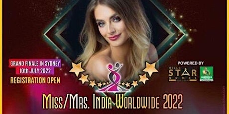 Miss/Mrs India Worldwide/ Opera Australia Fashion Show 2022 tickets