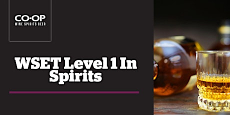 WSET Level 1 in Spirits