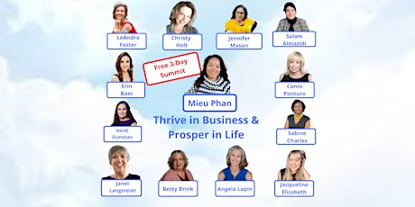 Thrive in Business & Prosper in Life Summit tickets