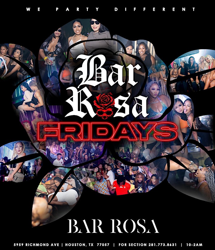Bar Rosa Fridays image