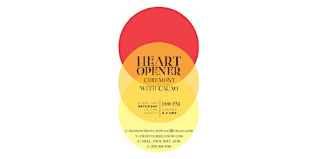 Heart Opener Ceremony With Cacao! tickets