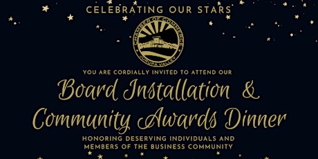 Board Installation and Community Awards Dinner tickets