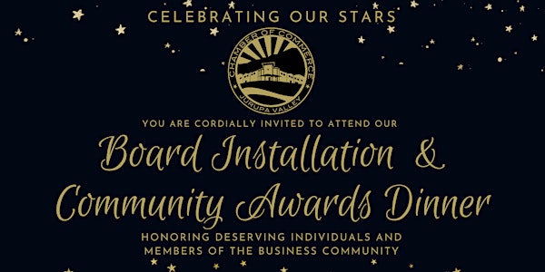 Board Installation and Community Awards Dinner