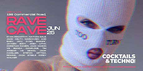 Cocktails & Techno ft. RAVE CAVE No.2 tickets