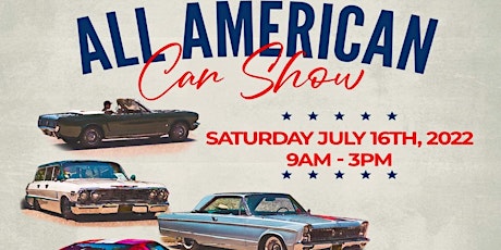 The All American Car Show tickets