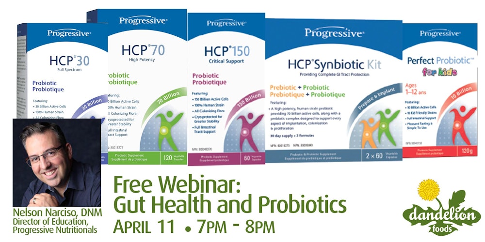 Free Webinar: Gut Health and Probiotics