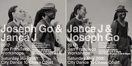Joseph Go & Janca J Intensive Dance Workshops at City Dance! primary image