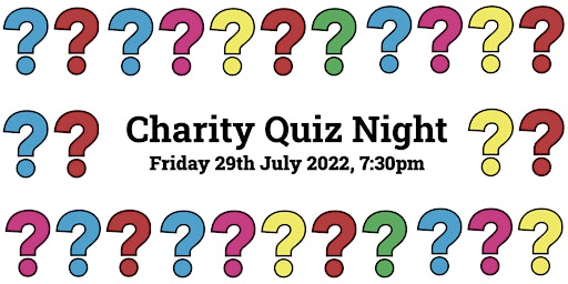 Charity Quiz Night in aid of community bereavement support
