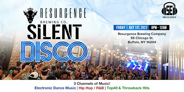 Silent Disco at Resurgence  Brewing Company - 7/1/