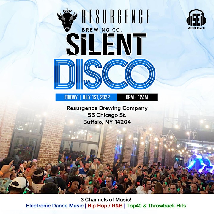 Silent Disco at Resurgence  Brewing Company - 7/1/ image