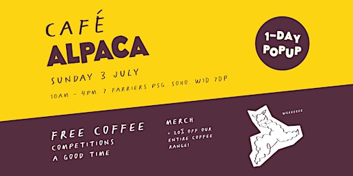 Café Alpaca Pop-Up