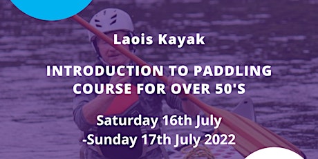 Introduction to Paddling Course for over 50's