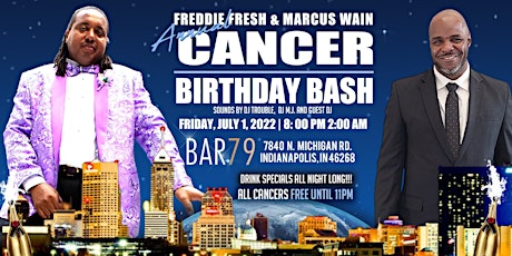 Freddie Fresh And Marcus Wain Cancer Birthday Bash tickets