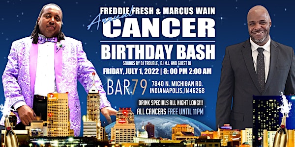 Freddie Fresh And Marcus Wain Cancer Birthday Bash