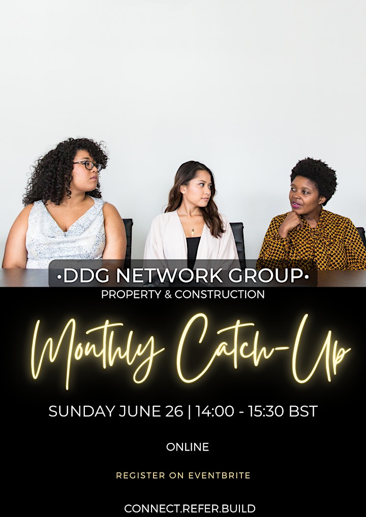 DDG Network Group Monthly Catch-Up June 2022 - Property & Construction image